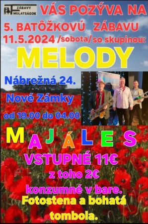 11.05.2024 (so) o 19,00 h 